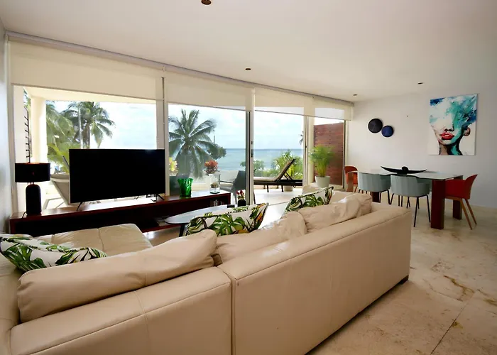 Beachfront Location At Elements Apartment